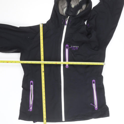 Mountain Hardwear Womens Black M Waterproof Ski Jacket Hooded Outdoor