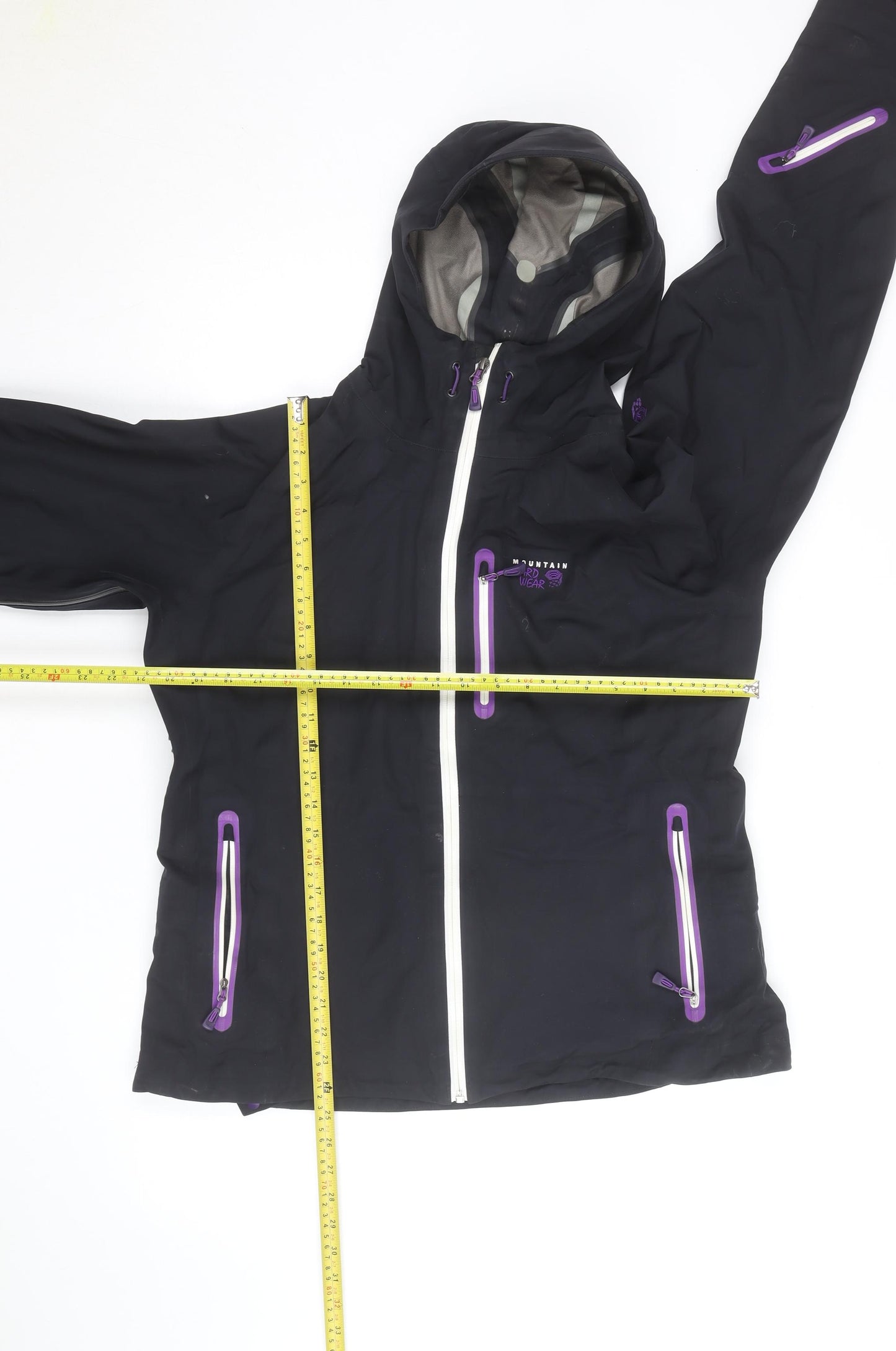 Mountain Hardwear Womens Black M Waterproof Ski Jacket Hooded Outdoor