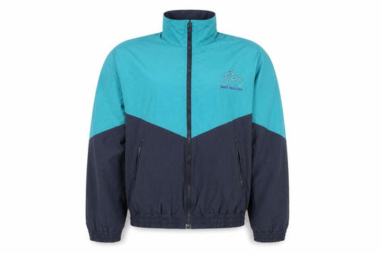BMW Motorrad Men's Blue 2XL Vintage Nylon Windbreaker Jacket