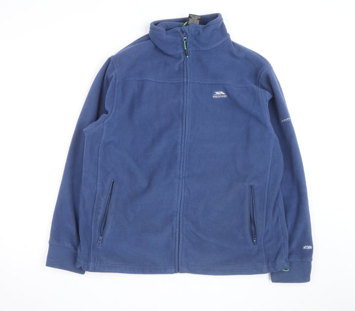 Trespass Men's Blue Fleece Full Zip Jacket Size L Regular Fit