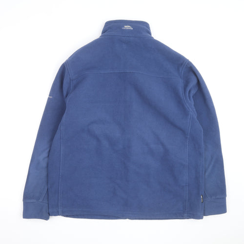 Trespass Men's Blue Fleece Full Zip Jacket Size L Regular Fit