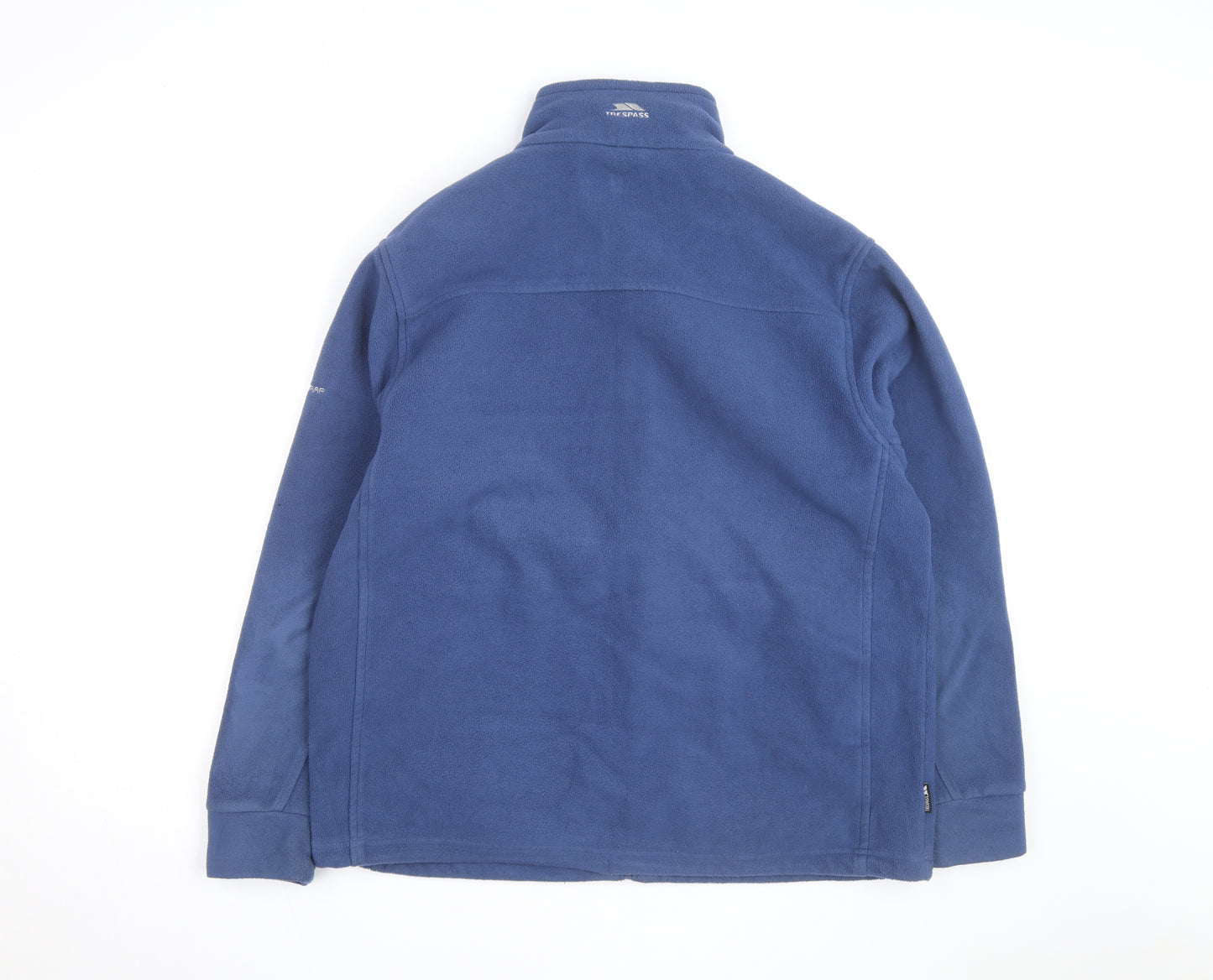 Trespass Men's Blue Fleece Full Zip Jacket Size L Regular Fit
