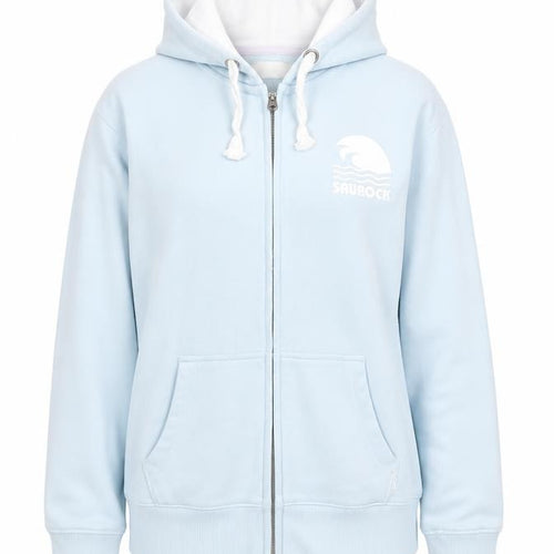Saltrock Women's Blue Full Zip Hoodie Size M Cotton Blend