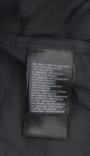The North Face Men's Black M Quilted Hooded Puffer Jacket