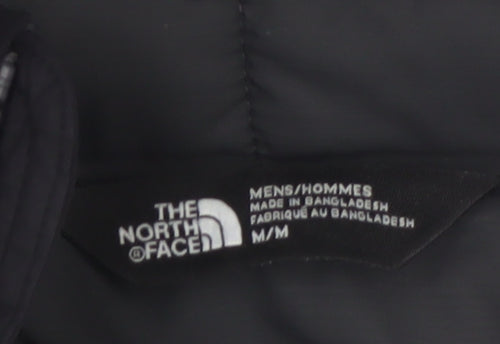 The North Face Men's Black M Quilted Hooded Puffer Jacket