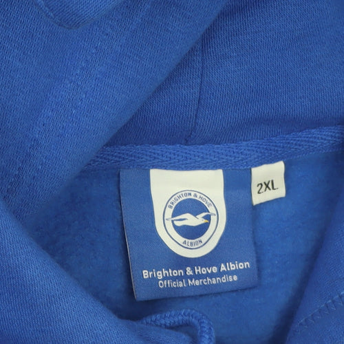 Brighton & Hove Albion Men’s Blue 2XL Pullover Hoodie