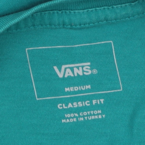 Vans Men's Multicoloured Classic Fit Cotton T-Shirt Medium