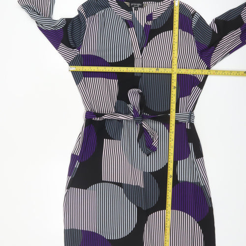 Principles by Ben de Lisi Women’s Multicoloured Geometric Shift Dress Size 14