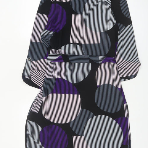 Principles by Ben de Lisi Women’s Multicoloured Geometric Shift Dress Size 14