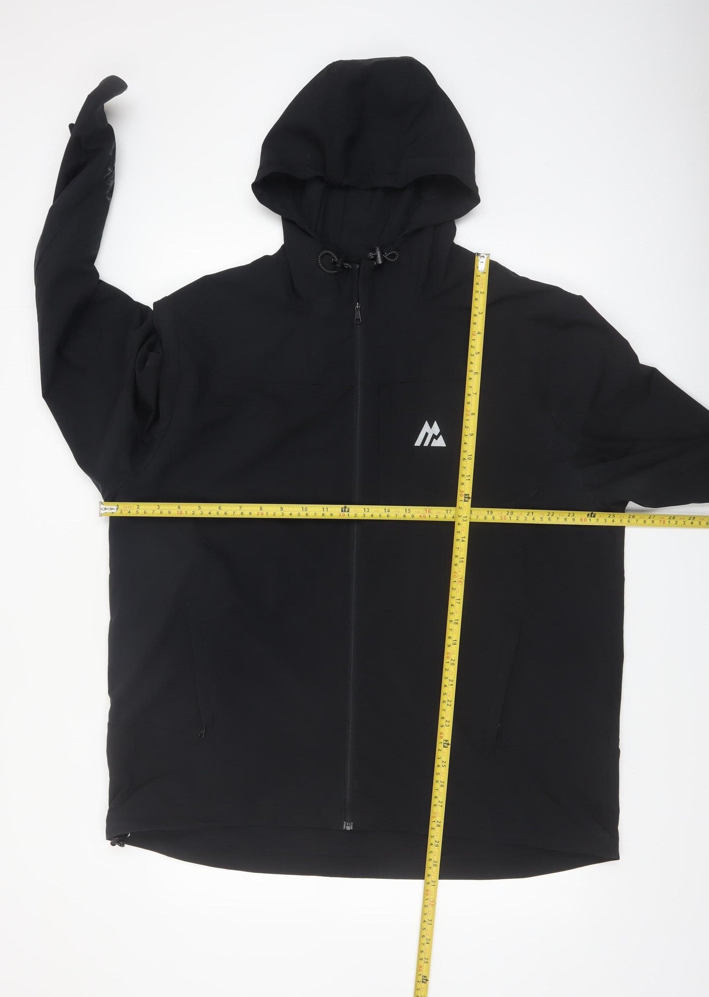 Montirex Men's Black 2XL Softshell Hooded Jacket