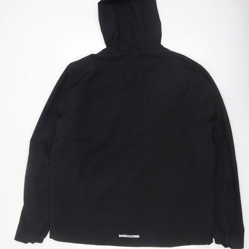 Montirex Men's Black 2XL Softshell Hooded Jacket