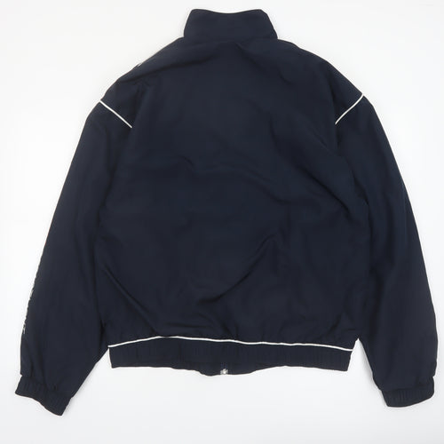 Reebok Men’s Blue XL Sports Full Zip Reflective Jacket