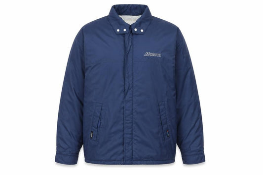 Mizuno Men's Blue Medium Windbreaker Nylon Jacket