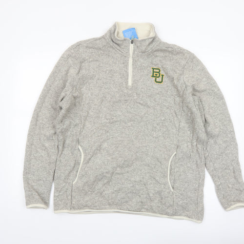 Charles River Apparel Women’s Grey 2XL 1/4 Zip Fleece Sweatshirt