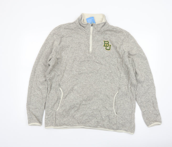 Charles River Apparel Women’s Grey 2XL 1/4 Zip Fleece Sweatshirt