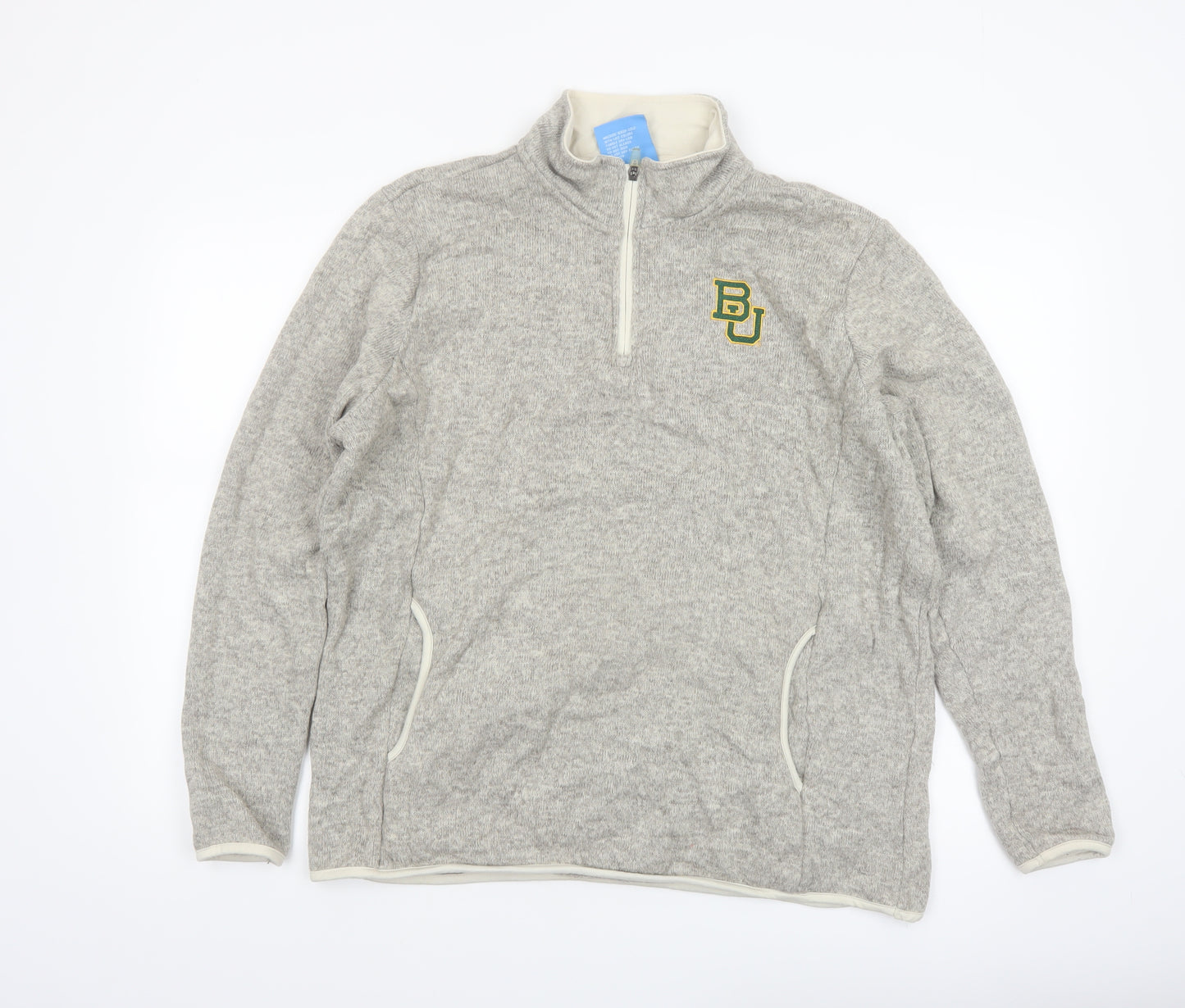 Charles River Apparel Women’s Grey 2XL 1/4 Zip Fleece Sweatshirt