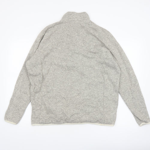 Charles River Apparel Women’s Grey 2XL 1/4 Zip Fleece Sweatshirt