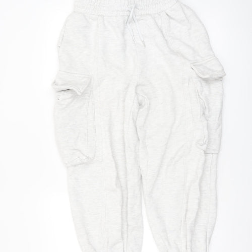 ASOS Design Women’s Grey Cargo Jogger Trousers Size S