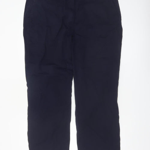 Marks and Spencer Women’s Blue Chino Trousers Size 20 Short