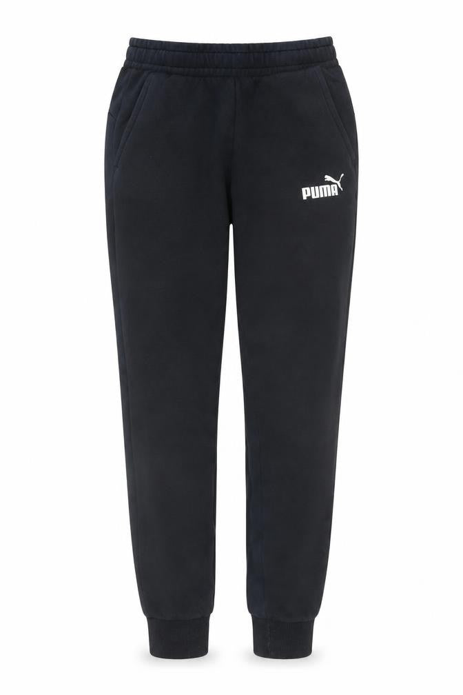 Puma Womens Black Jogger Sweatpants Small Cotton Blend Casual