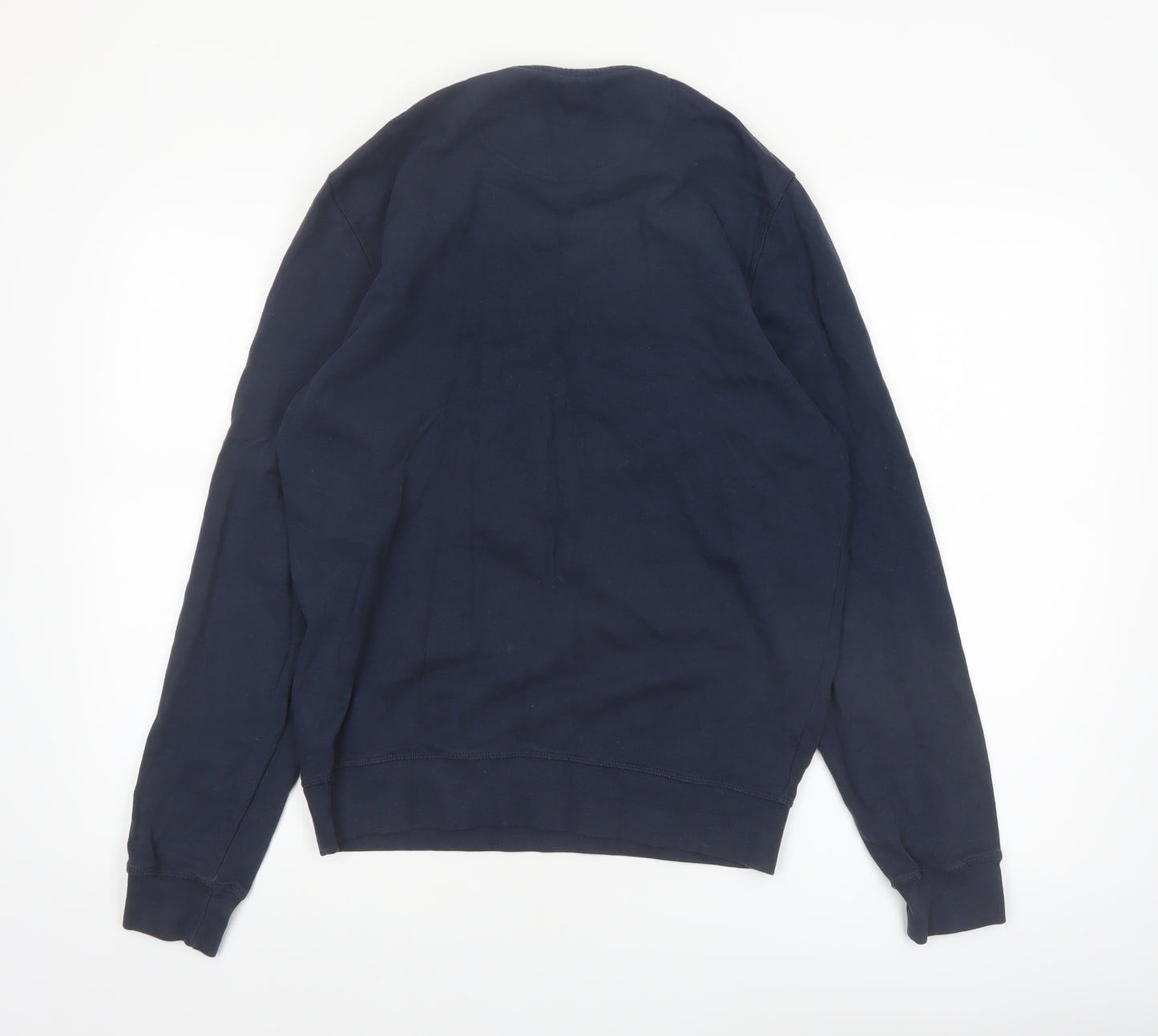 Barbour Beacon Men's Blue Cotton Pullover Sweatshirt Size S