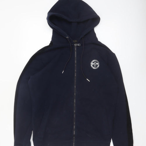 Creative Recreation Men's Blue Full Zip Hoodie Size M