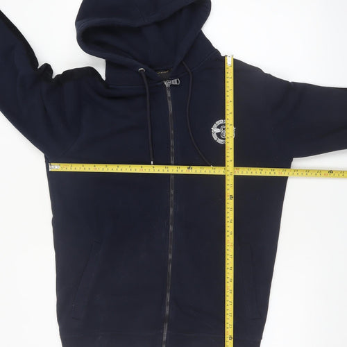 Creative Recreation Men's Blue Full Zip Hoodie Size M