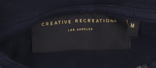 Creative Recreation Men's Blue Full Zip Hoodie Size M