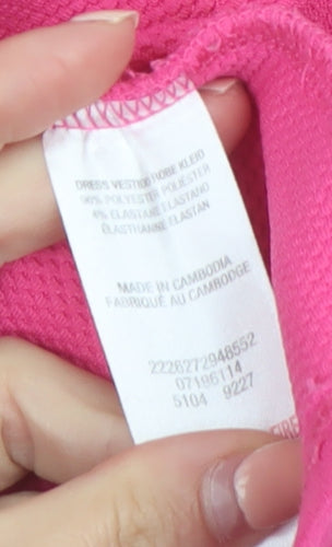 Dorothy Perkins Women’s Pink Bodycon Knee Length Dress Size 18