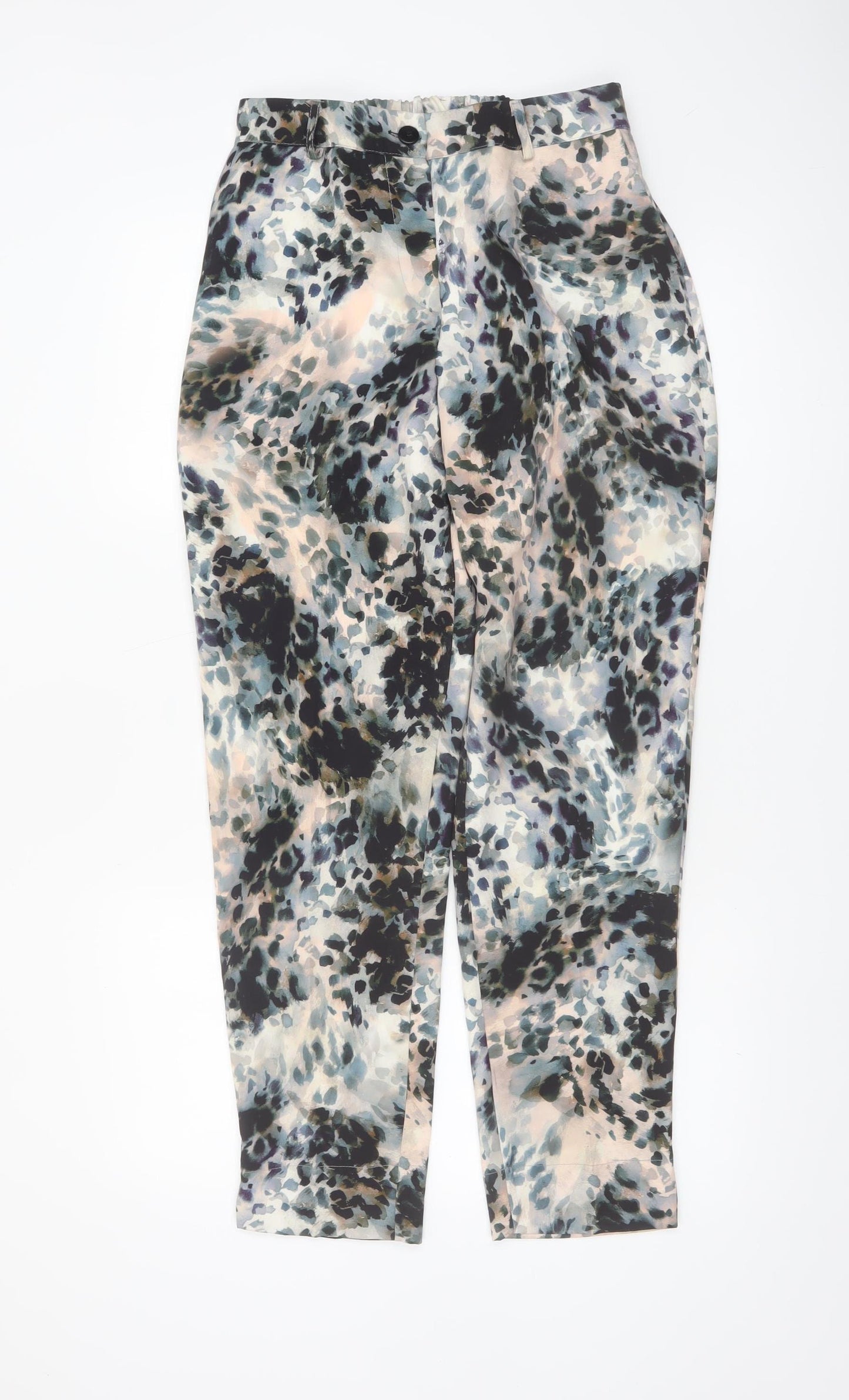 List Roma Women's Multicoloured Animal Print Trousers L
