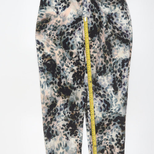 List Roma Women's Multicoloured Animal Print Trousers L