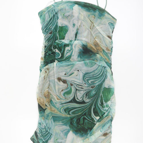 Select Women’s Multicoloured Bodycon Dress Size 12 Sleeveless Summer Party