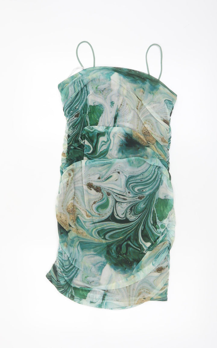 Select Women’s Multicoloured Bodycon Dress Size 12 Sleeveless Summer Party