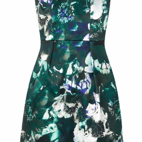 Warehouse Women’s Multicoloured Floral Bodycon Dress Size 10