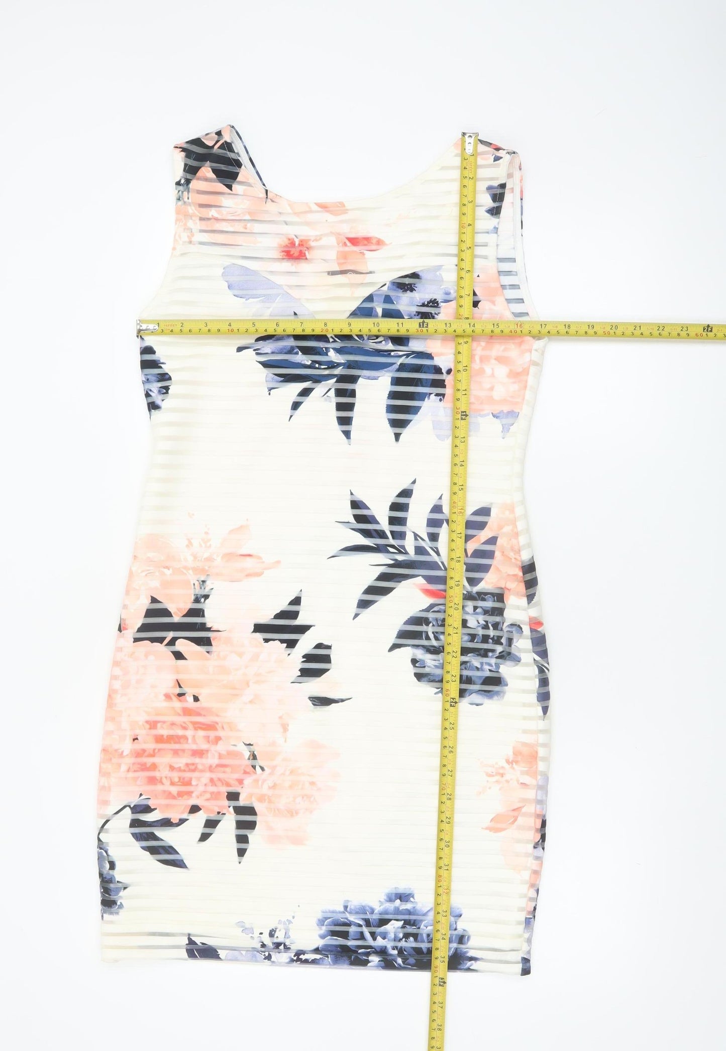 Quiz Women’s Multicoloured Floral Bodycon Dress Size 16