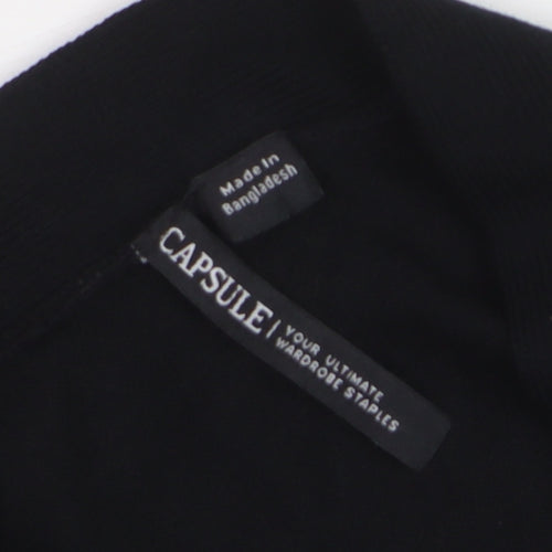 Capsule Women Black Long Sleeve Open Cardigan Size 24/26