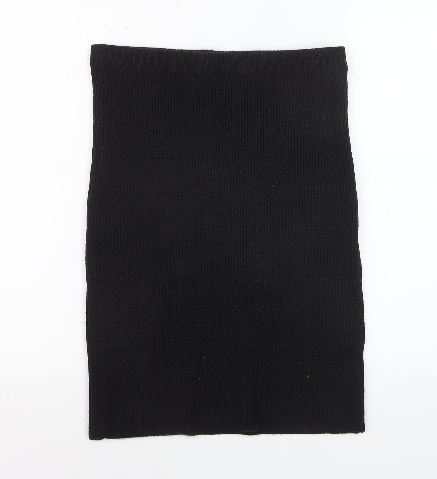 Next Petite Women's Black Knit Pencil Skirt Size 14