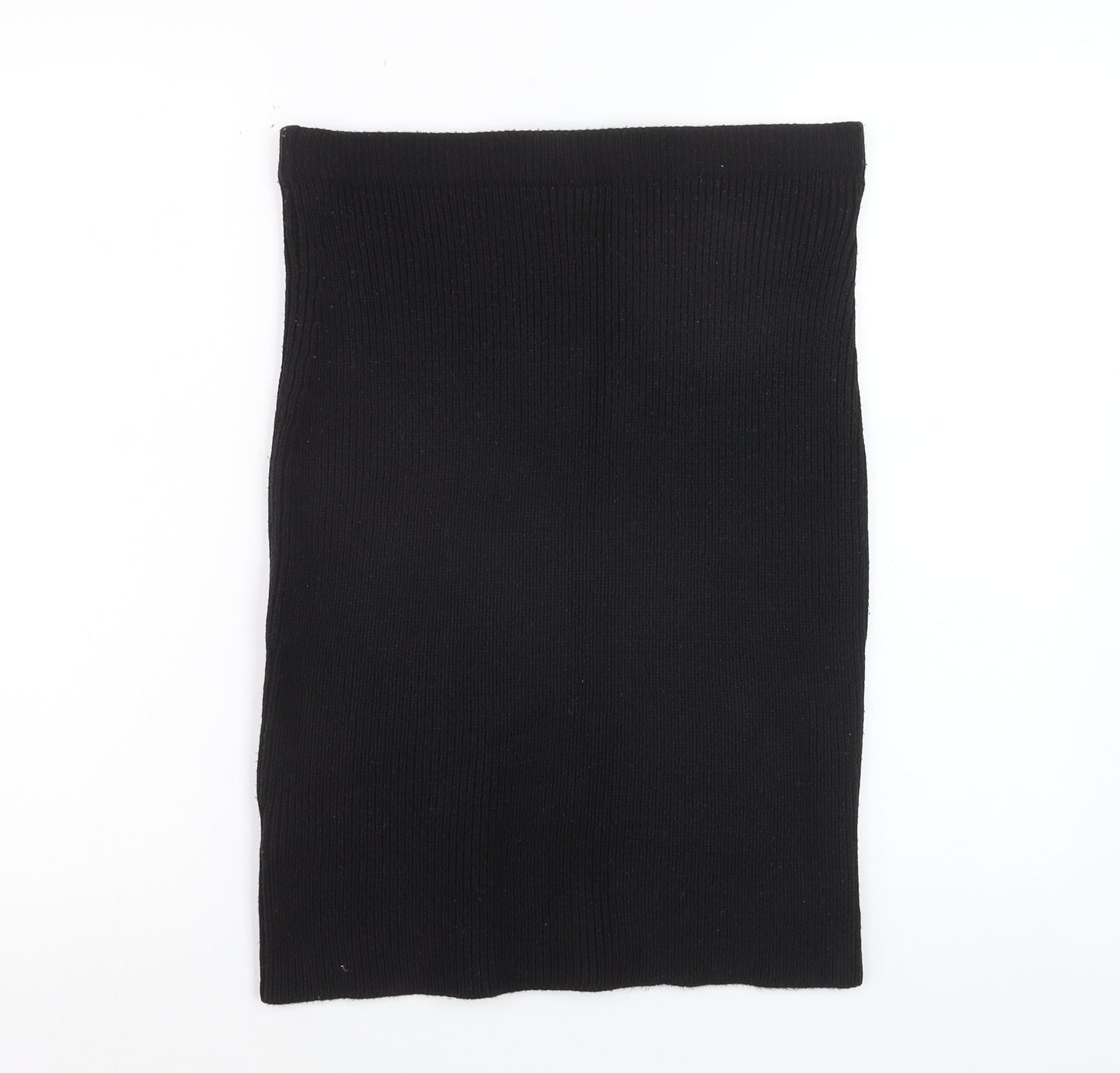 Next Petite Women's Black Knit Pencil Skirt Size 14