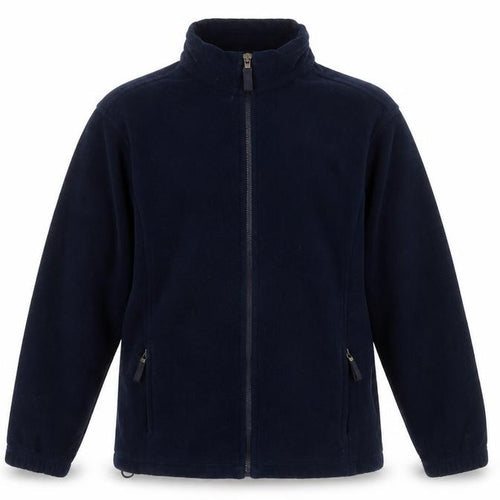 Marks and Spencer Men's Blue Fleece Full Zip Jacket Size M