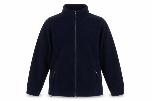 Marks and Spencer Men's Blue Fleece Full Zip Jacket Size M