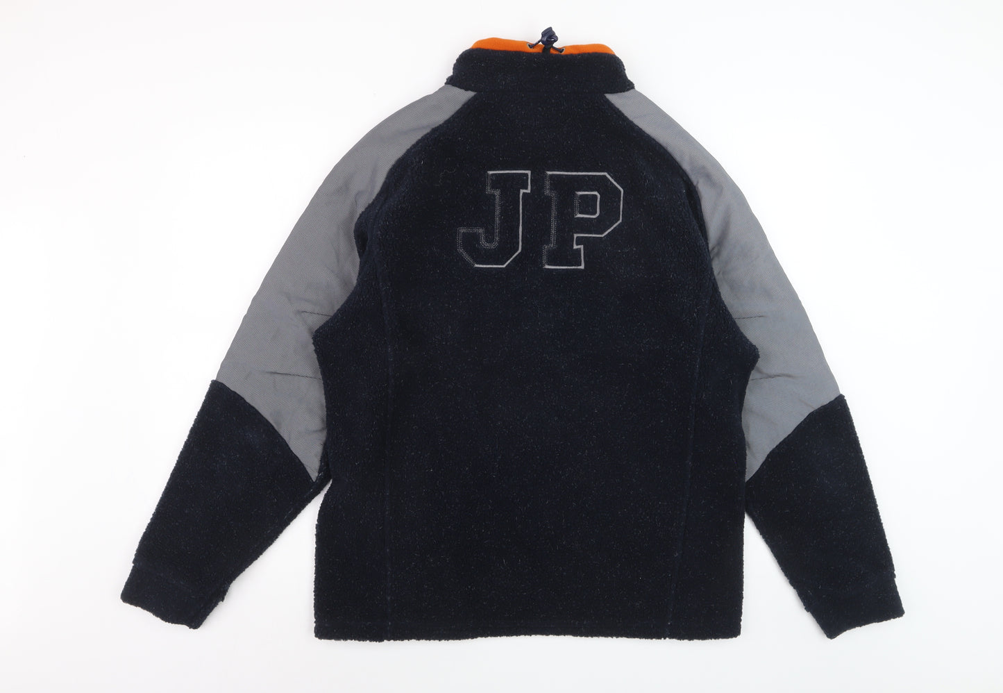 Jean Paul Men's Black Fleece Full Zip Jacket Size L Outdoor Casual