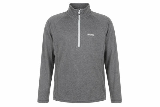 Regatta Men's Grey 1/4 Zip Pullover Sweatshirt Size L Outdoor Fleece