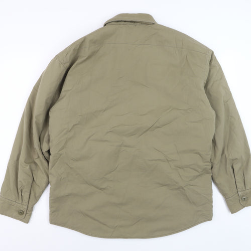 Uniqlo Men's Green S Basic Lightweight Cotton Jacket