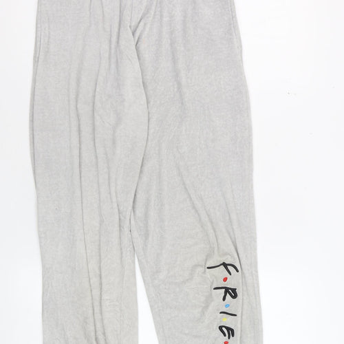 Friends Womens Grey XS Jogger Lounge Trousers