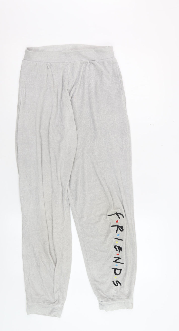 Friends Womens Grey XS Jogger Lounge Trousers