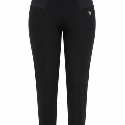U.S. Polo Assn. Women's Black Stretch Leggings Size M