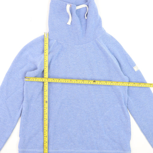 Joules Women's Blue Pullover Sweatshirt UK 12 Cotton Blend