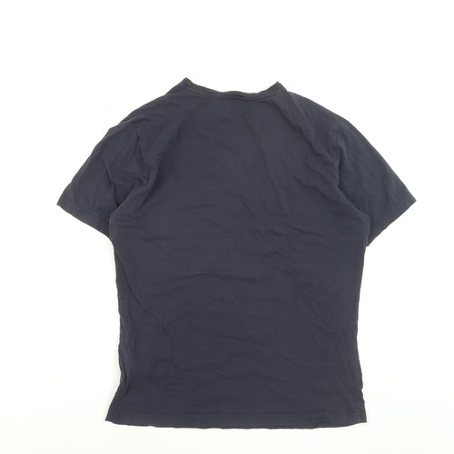 Vivienne Westwood Men's Blue Cotton Logo T-Shirt Size L