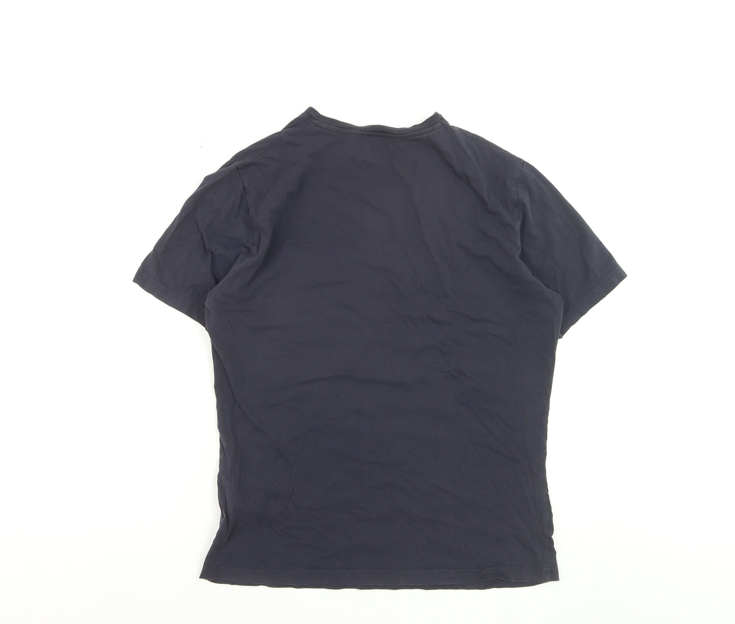 Vivienne Westwood Men's Blue Cotton Logo T-Shirt Size L