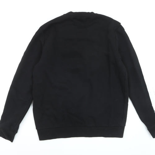 Jameson Carter Men's Black XL Pullover Sweatshirt Crew Neck Logo